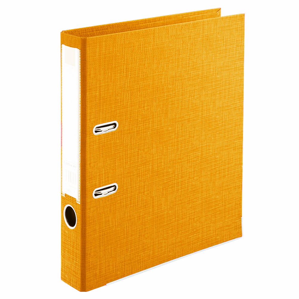 Папка-реєстратор А4, 50 мм, PP, двостороння, помаранчева Comix (A305-O)